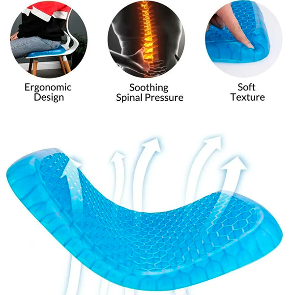 Orthopedic Gel Seat Cushion